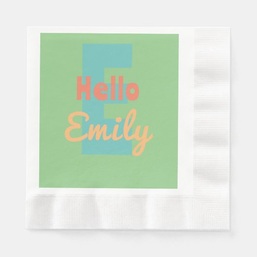 Papier Napkin Servet (Voorkant)