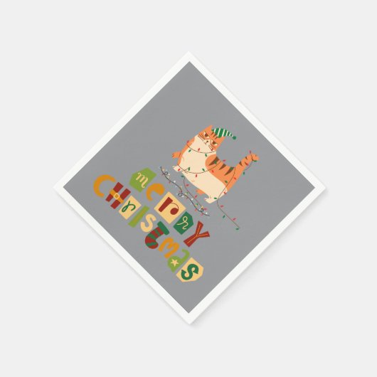 Papier Napkin Servet (Hoek)