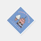 Papier Napkin Servet (Hoek)