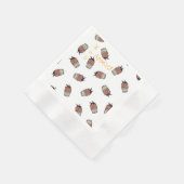 Papier Napkin Servet (Hoek)