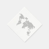 Papier Napkin Servet (Hoek)