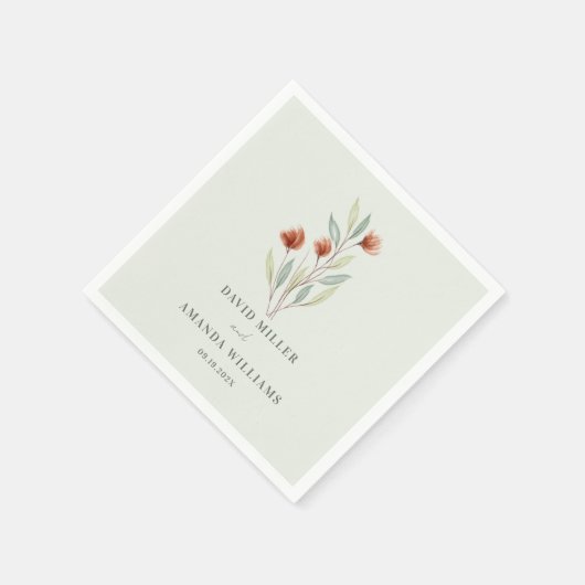 Papier Napkin Servet (Hoek)