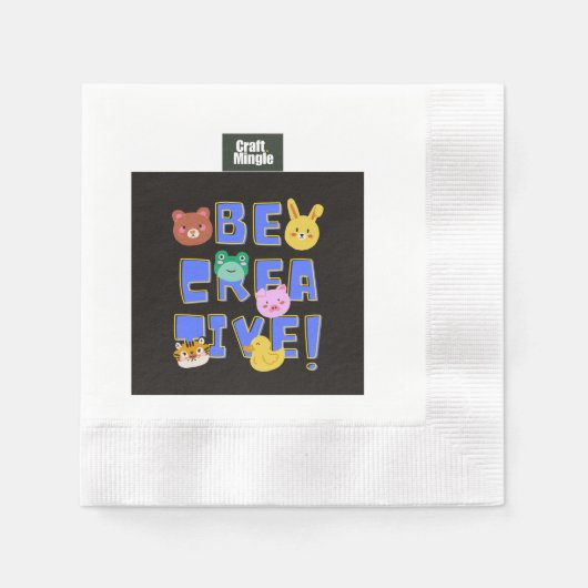 Papier Napkin Servet (Voorkant)