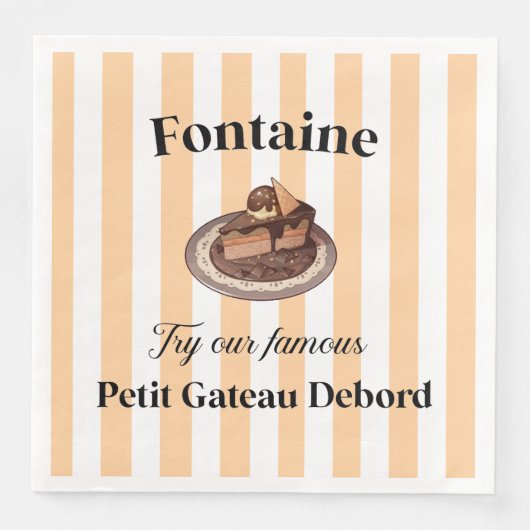 Papier Napkin Servet (Voorkant)