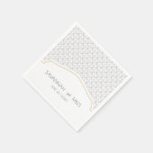 Papier Napkin Servet (Hoek)