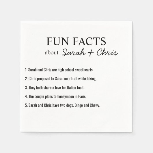 Papier Napkin Servet (Voorkant)