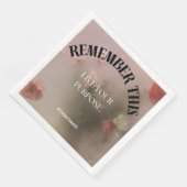 Papier Napkin Servet (Hoek)