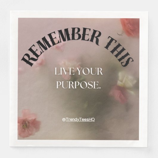 Papier Napkin Servet (Voorkant)