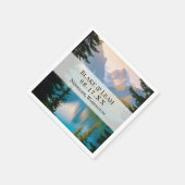 Papier Napkin Servet (Hoek)