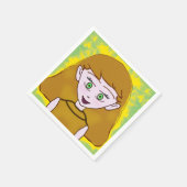 Papier Napkin Servet (Hoek)