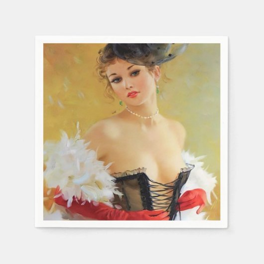 papier Napkin Servet (Voorkant)