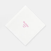 Papier Napkin Servet (Hoek)