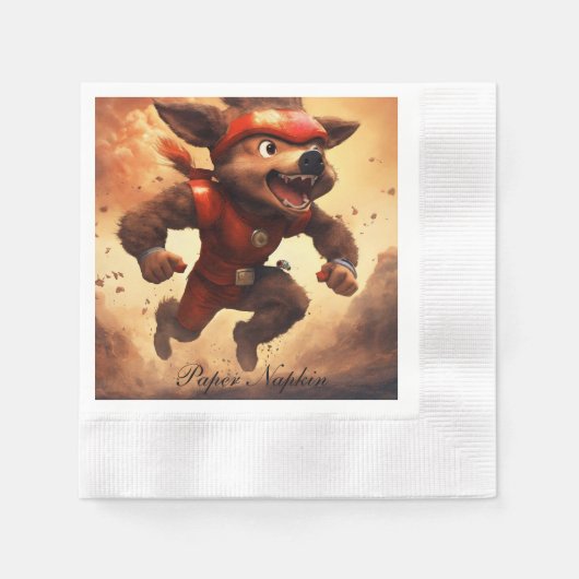 Papier Napkin Servet (Voorkant)