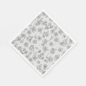 Papier Napkin Servet (Hoek)