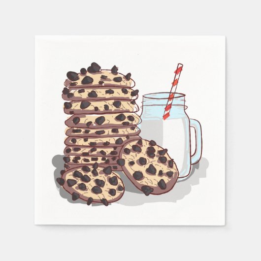 Papier Napkin Servet (Voorkant)