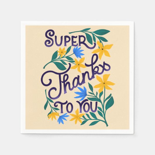 Papier Napkin Servet (Voorkant)