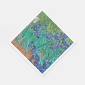 PAPIER NAPKIN : VAN GOGH IRISES SERVET (Hoek)