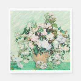 PAPIER NAPKIN : VAN GOGH : ROZEN SERVET