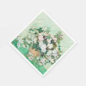 PAPIER NAPKIN : VAN GOGH : ROZEN SERVET (Hoek)