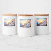 Papier Napkin Voedselcontainer Etiket (Flessen)