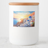 Papier Napkin Voedselcontainer Etiket (Voorkant)