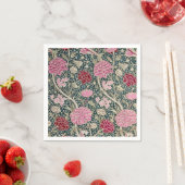 PAPIER NAPKIN : WILLIAM MORRIS : HET ONTWERP VAN D SERVET (Insitu)