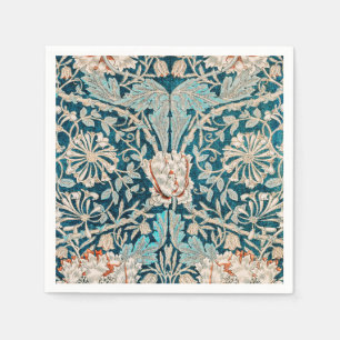 PAPIER NAPKIN : WILLIAM MORRIS : HONEYSUCKLE SERVET
