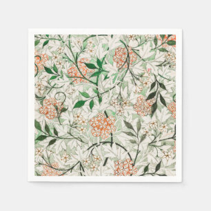 PAPIER NAPKIN : WILLIAM MORRIS : JASMINE SERVET