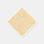 PAPIER NAPKIN : WILLIAM MORRIS : LARKSPUR SERVET (Hoek)