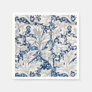 PAPIER NAPKIN : WILLIAM MORRIS : ONTWERP VOOR WALL SERVET