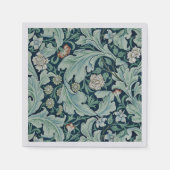 PAPIER NAPKIN : WILLIAM MORRIS : PLATTELANDSONTWER SERVET (Voorkant)
