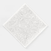 PAPIER NAPKIN : WILLIAM MORRIS : PLATTELANDSONTWER SERVET (Hoek)
