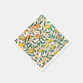 PAPIER NAPKIN : WILLIAM MORRIS : POMEGRANATEN SERVET (Hoek)