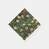 PAPIER NAPKIN : WILLIAM MORRIS : POMEGRANATEN SERVET (Hoek)