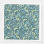 PAPIER NAPKIN : WILLIAM MORRIS : SEAWEED ONTWERP SERVET (Voorkant)