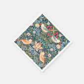 PAPIER NAPKIN : WILLIAM MORRIS STRAWBERRY THIEVY SERVET (Hoek)