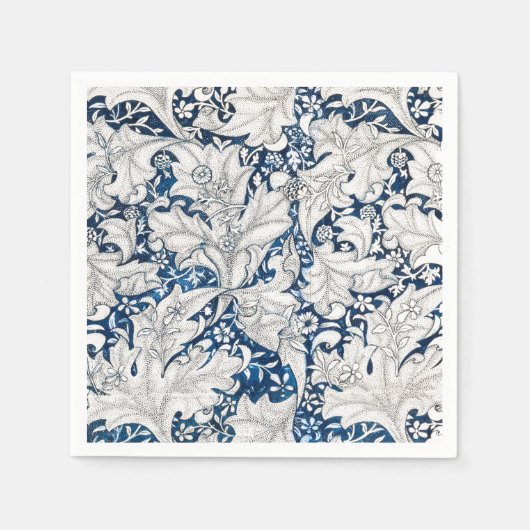 PAPIER NAPKIN : WILLIAM MORRIS : WALLFLOWER ONTWER SERVET (Voorkant)