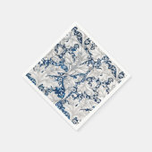 PAPIER NAPKIN : WILLIAM MORRIS : WALLFLOWER ONTWER SERVET (Hoek)
