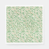 Papier Napkins Art Nouveau Willow Bough Pattern Servet (Voorkant)