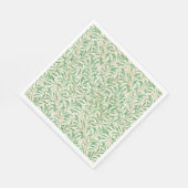 Papier Napkins Art Nouveau Willow Bough Pattern Servet (Hoek)