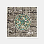 Papier Napkins, Aztec Servet (Voorkant)