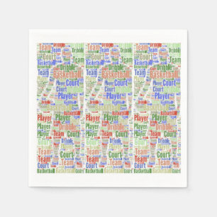 Papier Napkins Basketball Player Servet