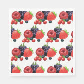 Papier Napkins-Berry Berry Servet (Voorkant)