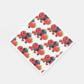 Papier Napkins-Berry Berry Servet (Hoek)