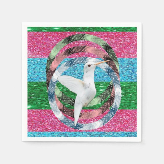 Papier Napkins Bird Servet (Voorkant)