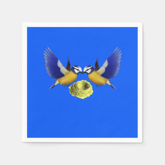 Papier Napkins Bird Servet (Voorkant)