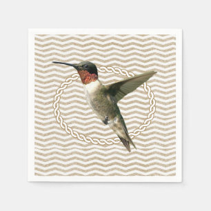 Papier Napkins Bird Servet