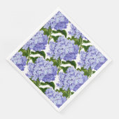 Papier Napkins-Blue Hydrangeas Servet (Hoek)