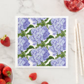 Papier Napkins-Blue Hydrangeas Servet (Insitu)
