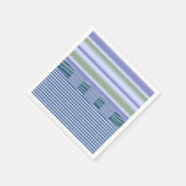 Papier Napkins Blue Servet (Hoek)